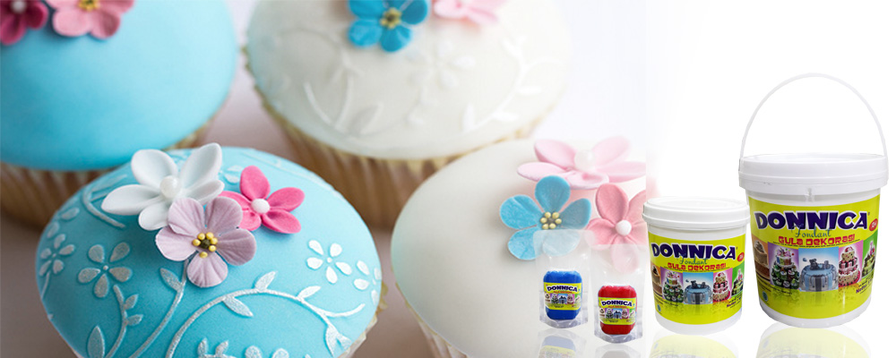 Cupcake dan Donnica Fondant